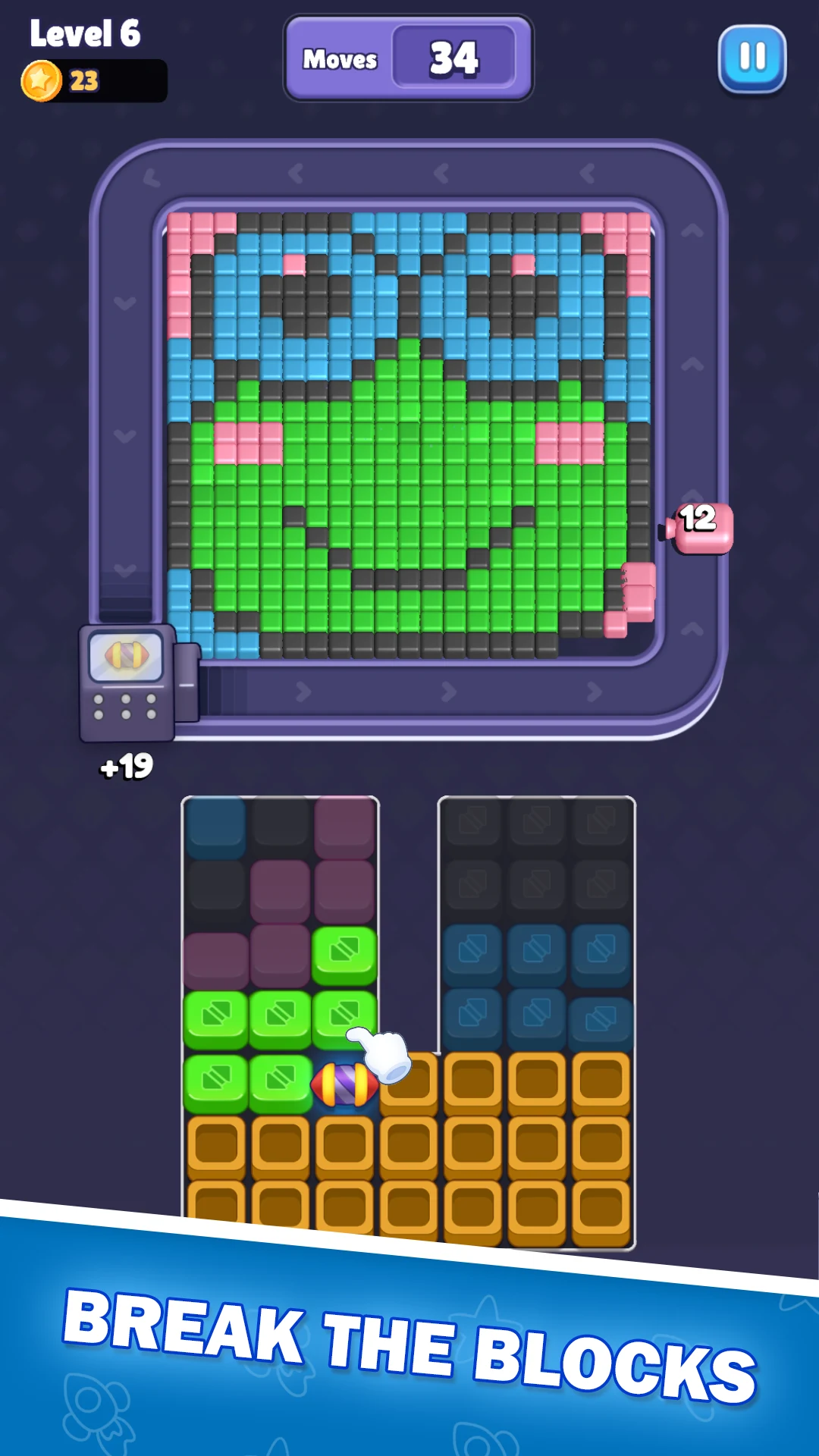 Pop Puzzle - Blast pixel screenshot
