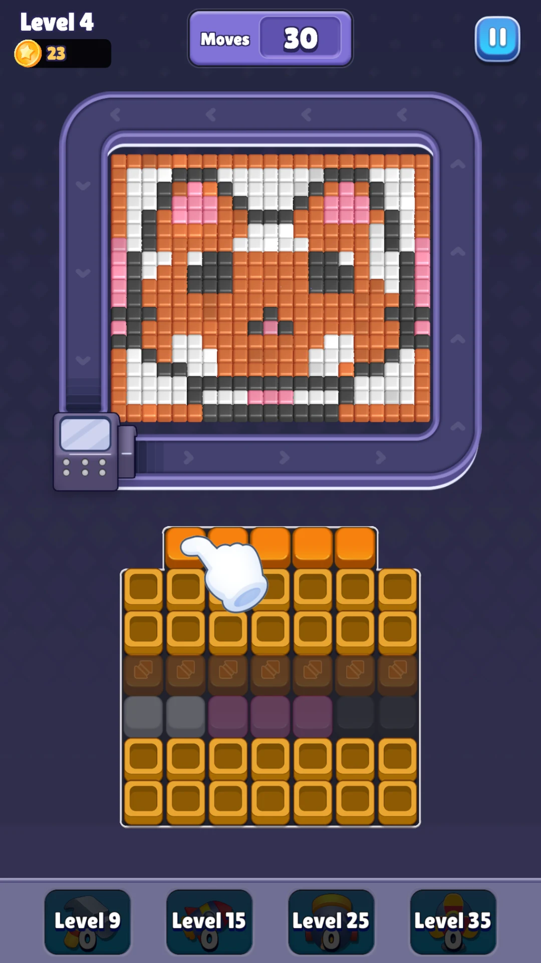 Pop Puzzle - Blast pixel screenshot