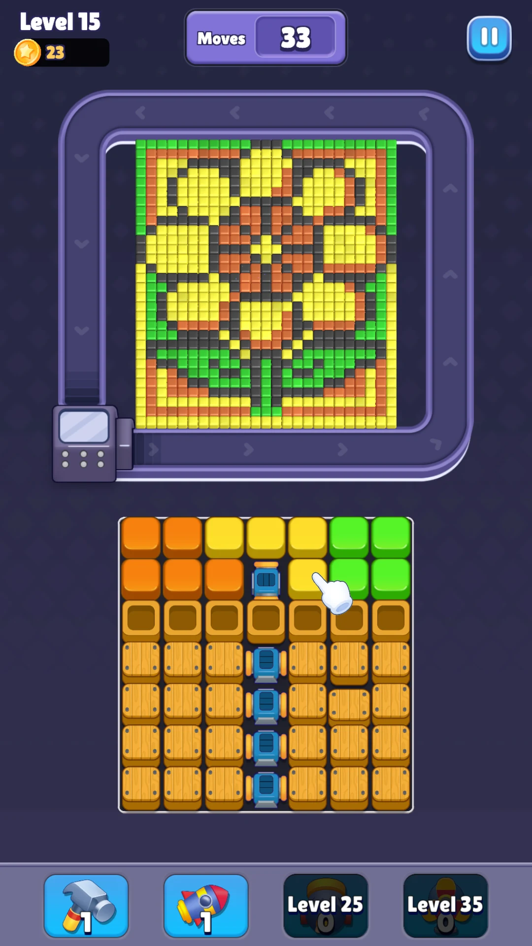 Pop Puzzle - Blast pixel screenshot