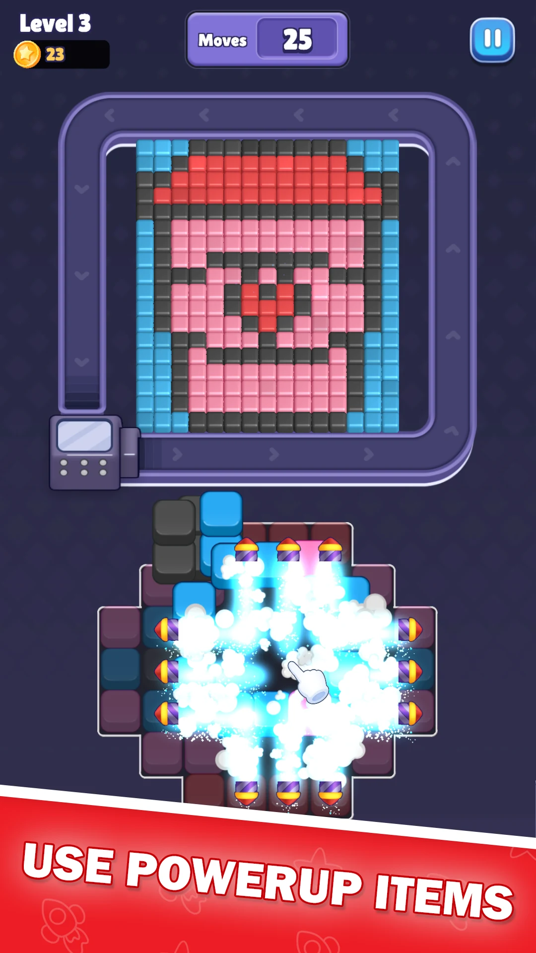 Pop Puzzle - Blast pixel screenshot