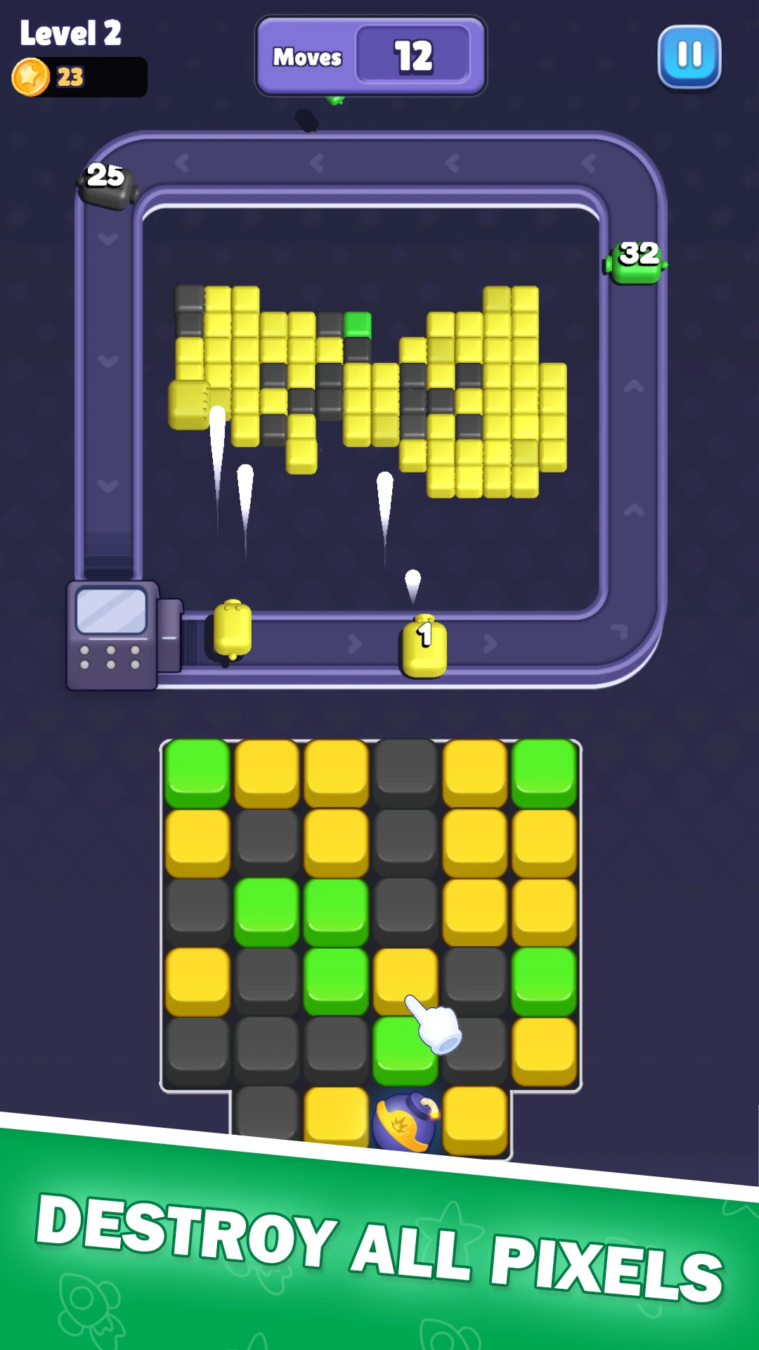 Pop Puzzle - Blast pixel screenshot